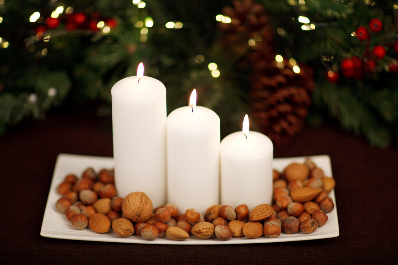 Centrotavola Di Natale Con Candele Centrotavola natalizi fai da te: idee e spunti originali!