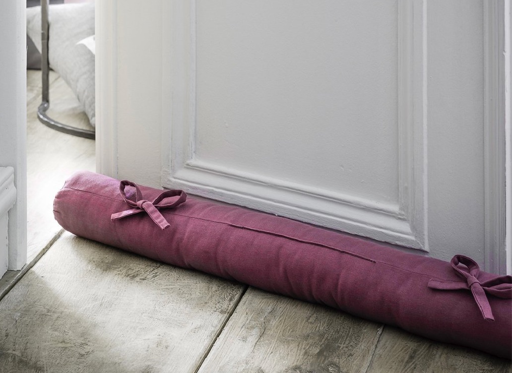 domarex per finestre Interno Senza Fori 15 x 85 cm per Balcone con Imbottitura di Sabbia Paraspifferi per Porta Universale per Porte di casa e cameretta Menta 