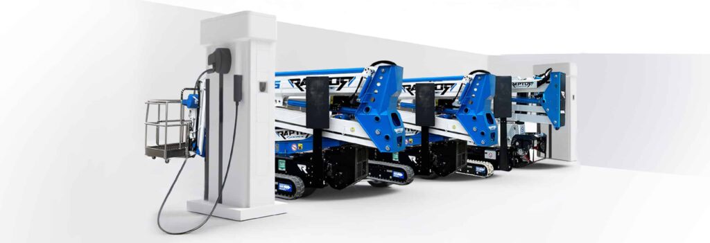 piattaforma ragno elettrico