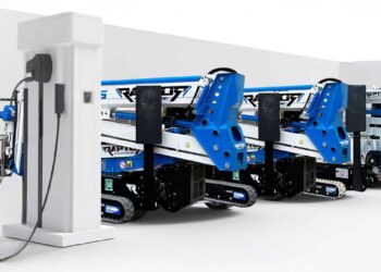 piattaforma ragno elettrico