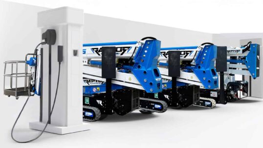 piattaforma ragno elettrico